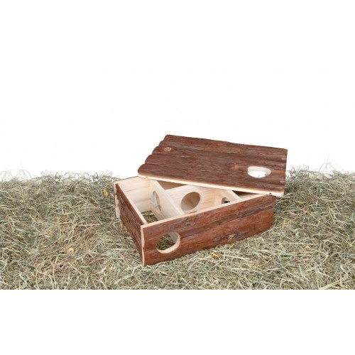 Domek drewniany dla chomika "Leif", 35×11×25 cm
