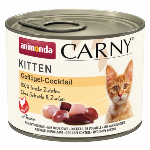 Animonda Carny Kitten Koktajl drobiowy puszka 200g