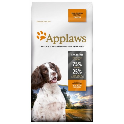 Applaws Adult Dog Small & Medium Breed Kurczak 7,5kg
