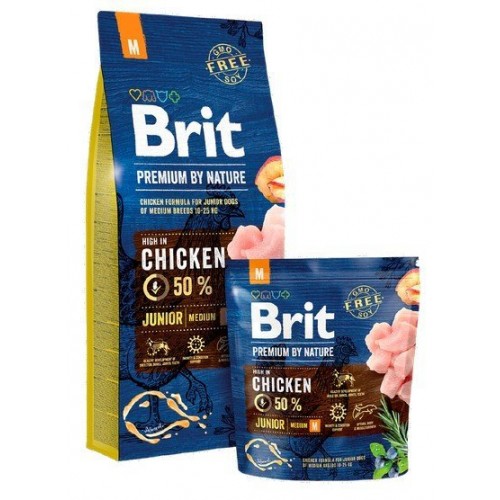Brit Premium By Nature Junior M Medium 15kg