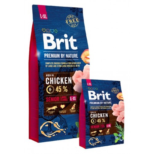 Brit Premium By Nature Senior L+XL Large + Extra Large 15kg