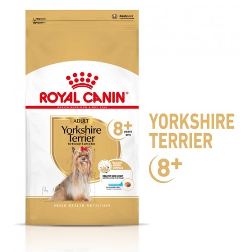 Royal Canin Yorkshire Terrier Adult 8+ karma sucha dla psów starszych rasy yorkshire terrier 3kg