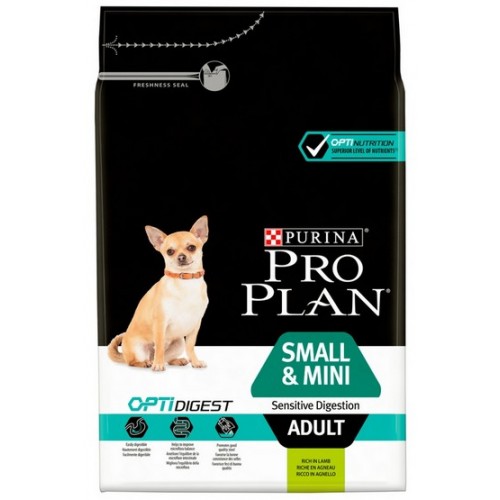 Purina Pro Plan Adult Small & Mini OptiDigest Sensitive Digestion Lamb 3kg