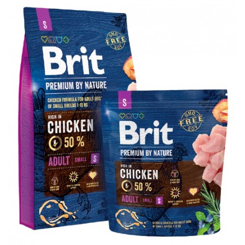 Brit Premium By Nature Adult S Small 3kg