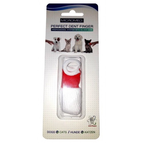 Micromed Perfect Dent Finger blister - czyścik do zębów dla kota