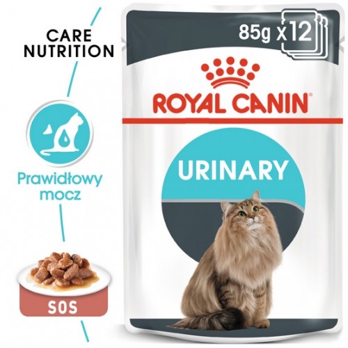 Royal Canin Urinary Care sosie karma mokra w sosie dla kotów dorosłych, ochrona dolnych dróg moczowych saszetka 85g