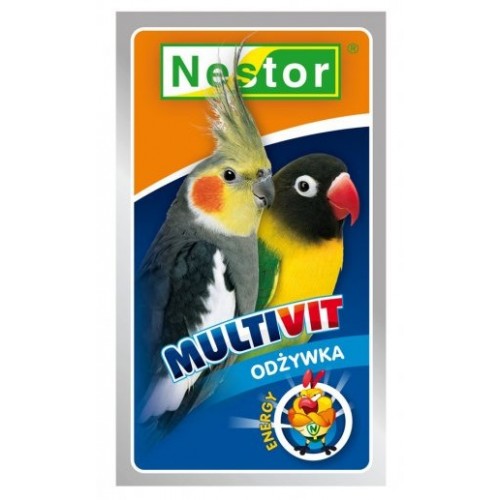 Nestor Odżywka dla średnich papug Multivit
