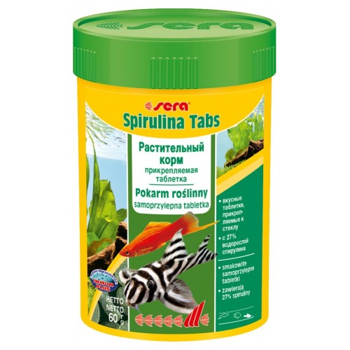 Spirulina Tabs Nature, 100 ml - pokarm roślinny
