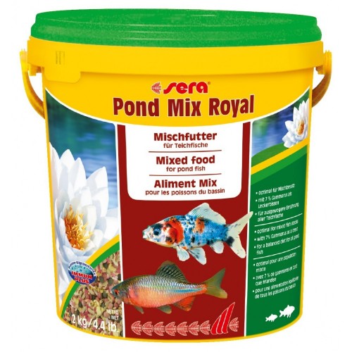 Pond Mix Royal  10 l, mieszanka -pokarm dla ryb stawowych