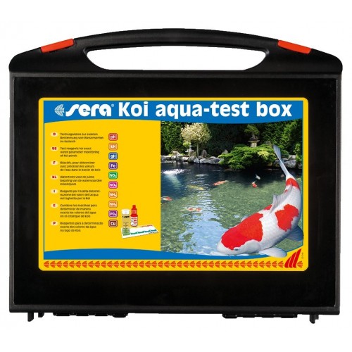 Walizka z testami Koi aqua-test box