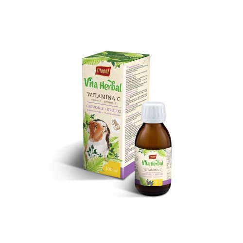 Vita Herbal dla gryzoni i królika, witamina C 100ml