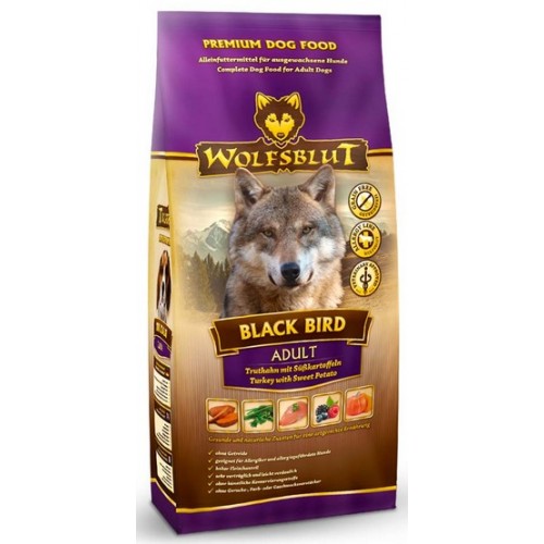 Wolfsblut Dog Black Bird Adult - indyk i bataty 2kg