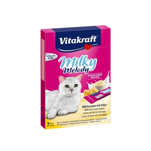 Vitakraft Cat Milky Melody krem z mleka i sera 70g [28819]