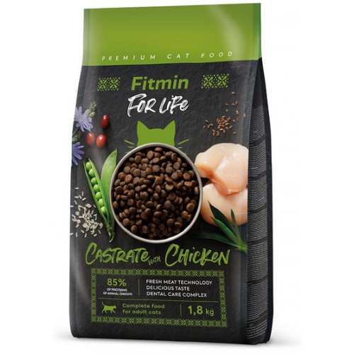 Fitmin Cat For Life Castrate Chicken 1,8kg